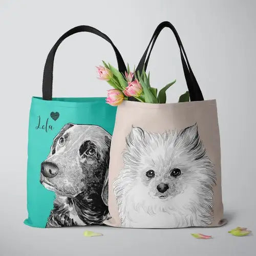 Heritage Pet Portrait Tote