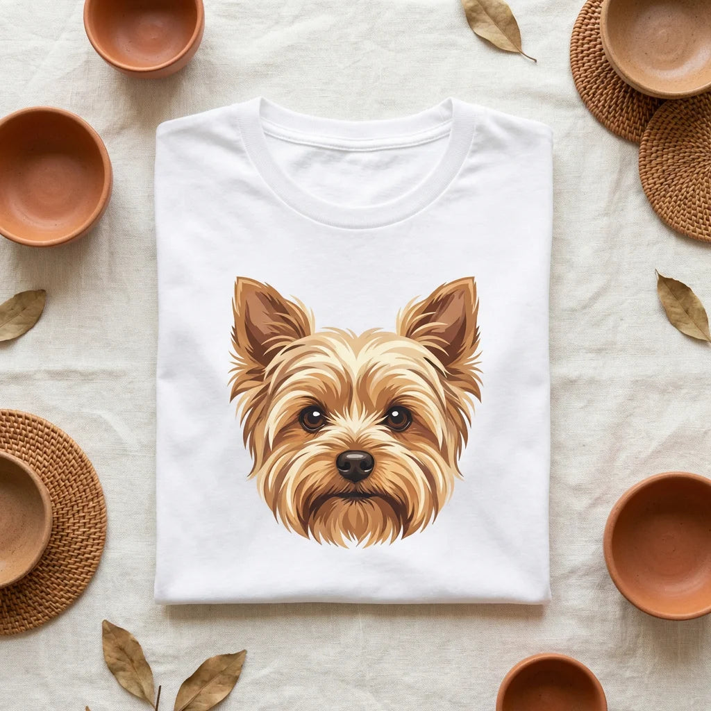 Custom Pet Portrait T-Shirt - PawWorn