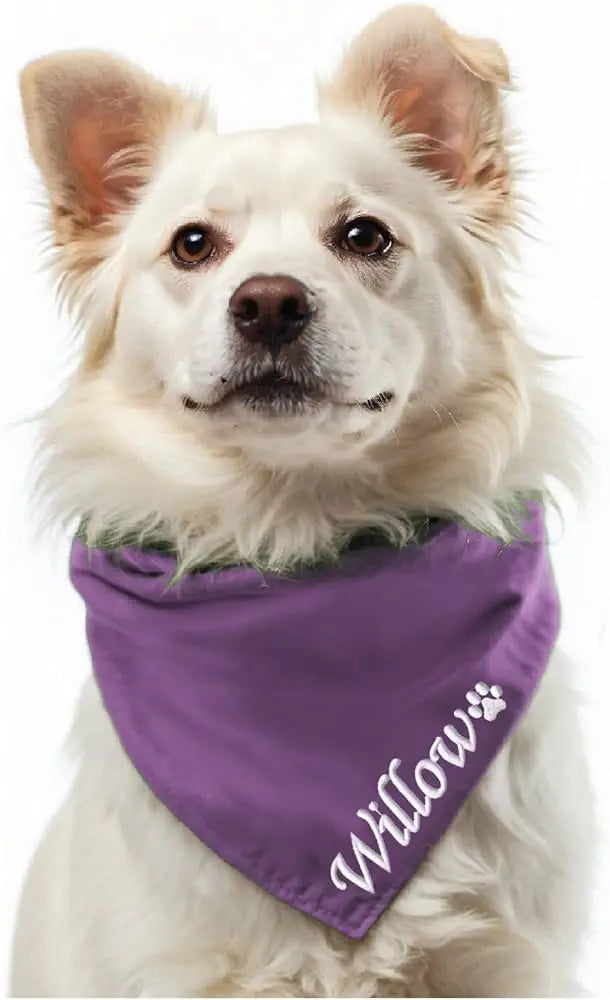 Signature Embroidered Pet Bandana