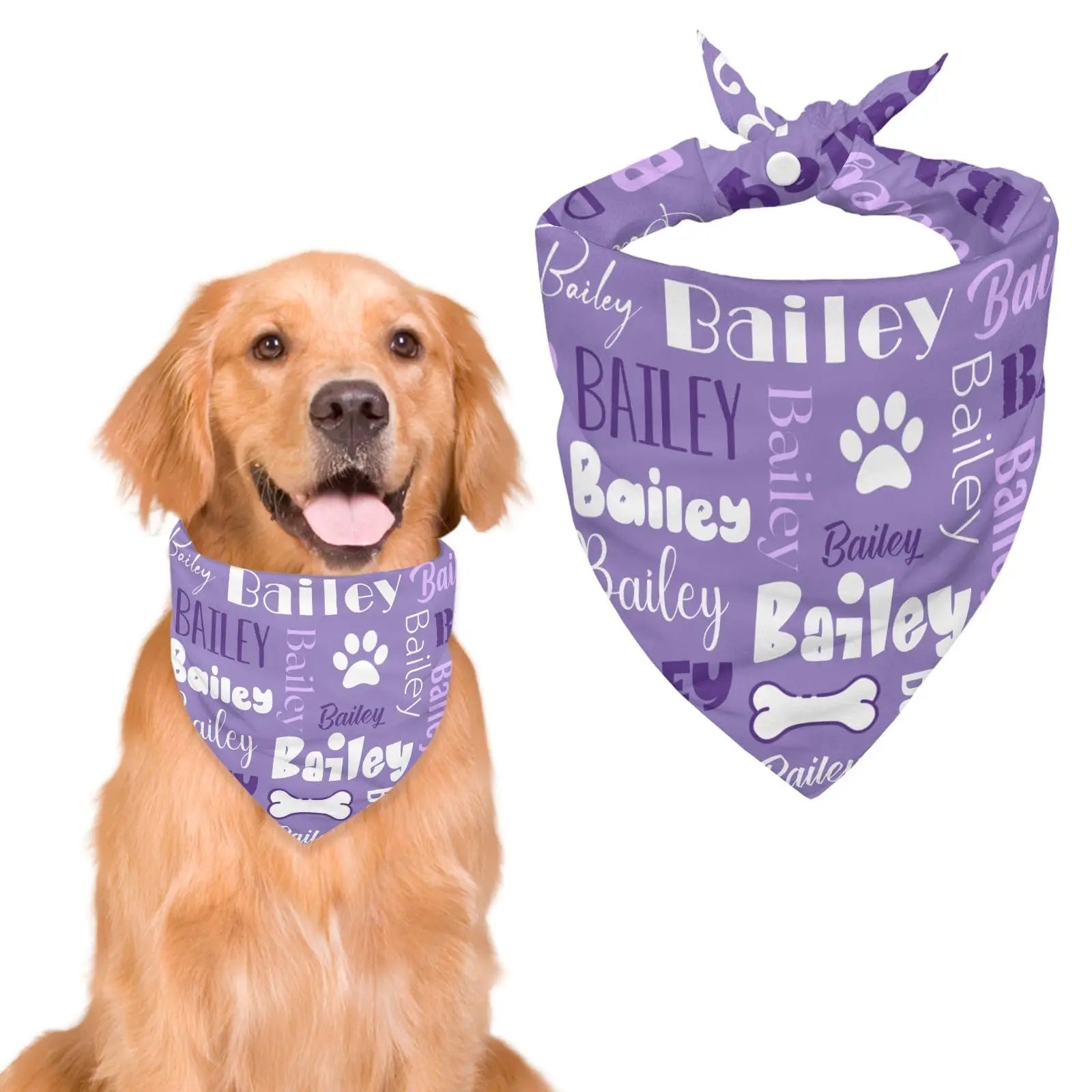 Signature Embroidered Pet Bandana