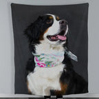 Heirloom Pet Portrait Blanket