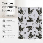 Heirloom Pet Portrait Blanket