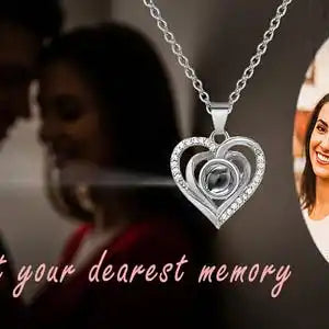 Secret Pet Photo Projection Necklace