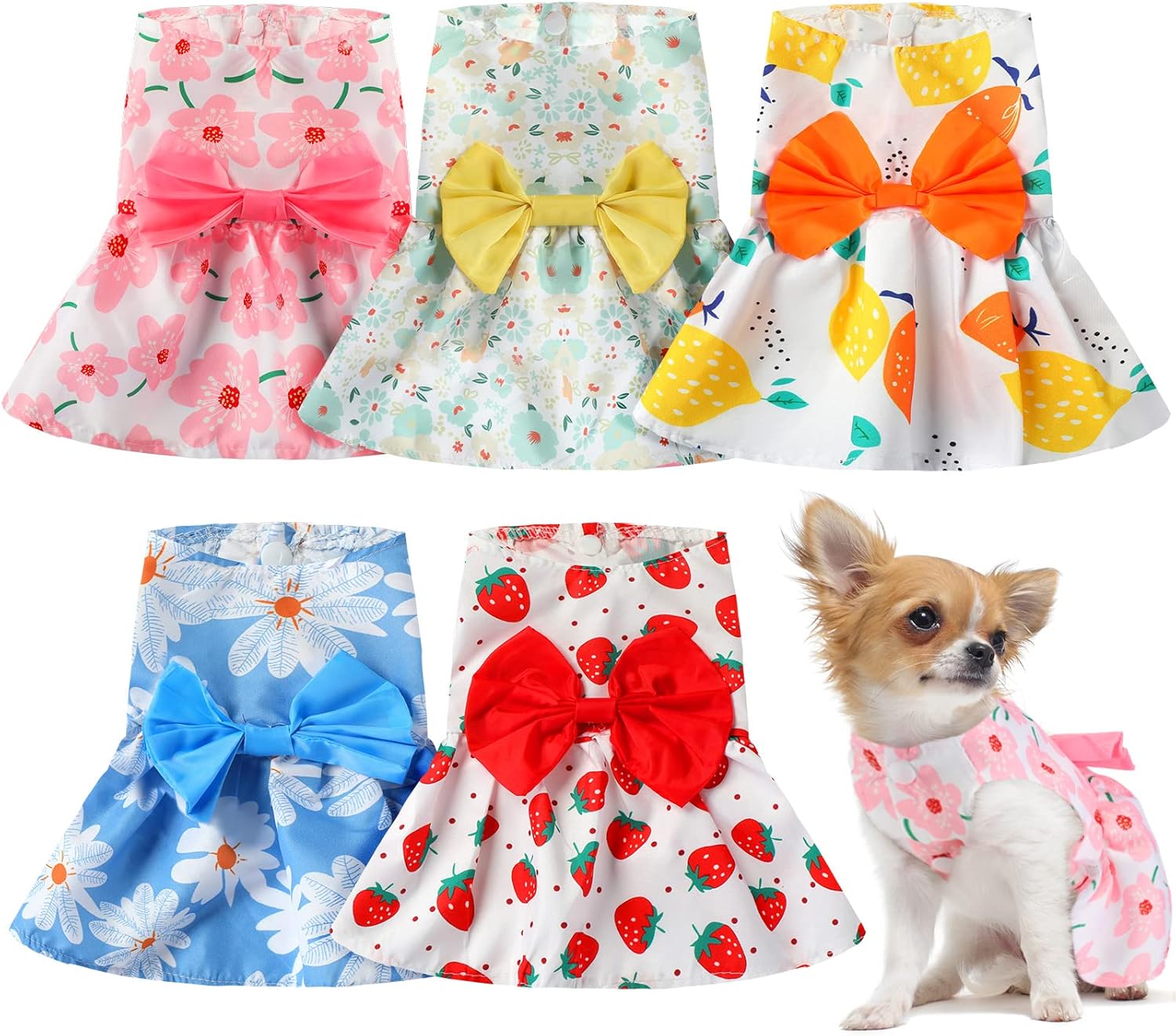 Summer Breeze Floral Puppy Dress